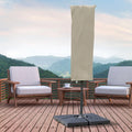 Outdoor Cantilever Umbrella Cover with Zipper Outsunny