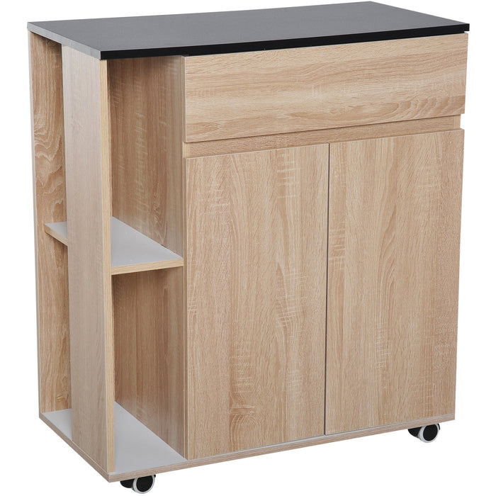 Kitchen Storage Trolley on Wheels