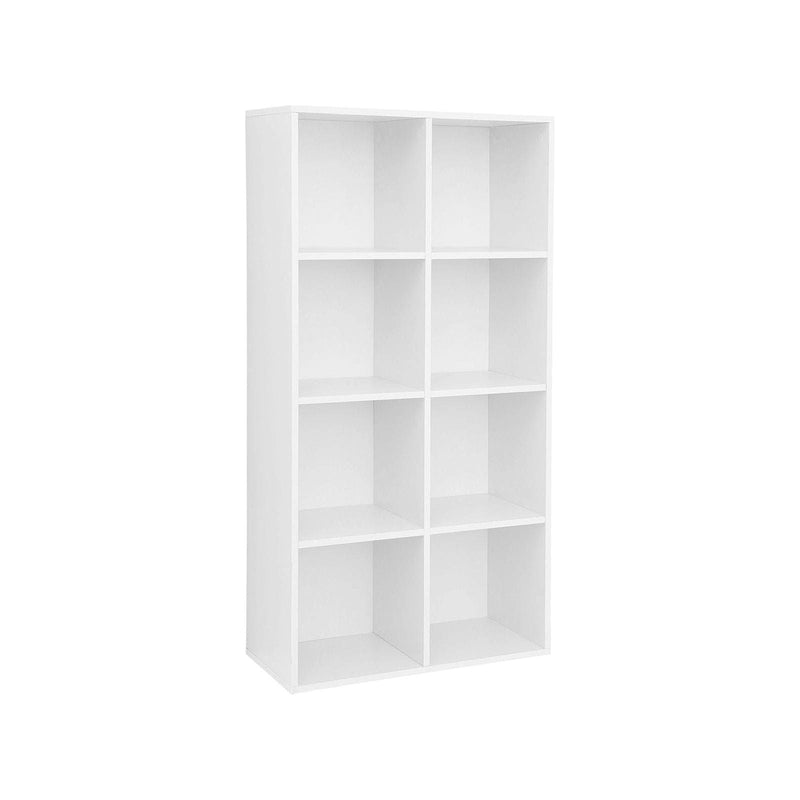 Vasagle White 8 Cube Storage Unit