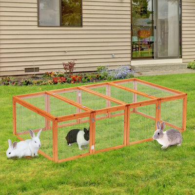 Outdoor Run For Rabbits Pawhut