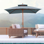 Pagoda Style Large Patio Parasol Outsunny
