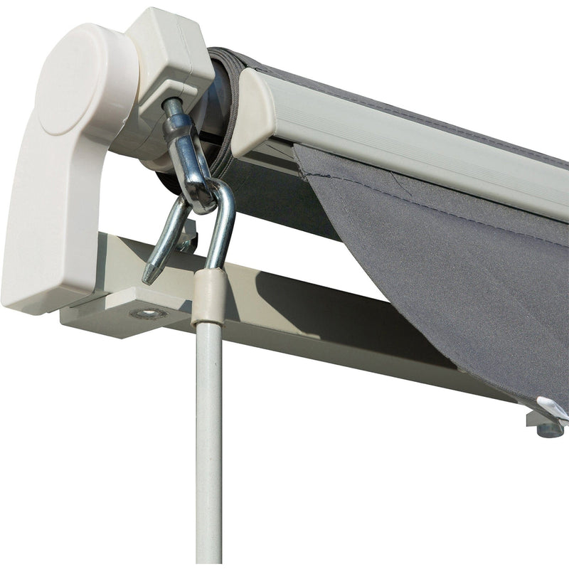 Awning Canopy Retractable, Manual Operation, 4x2.5m