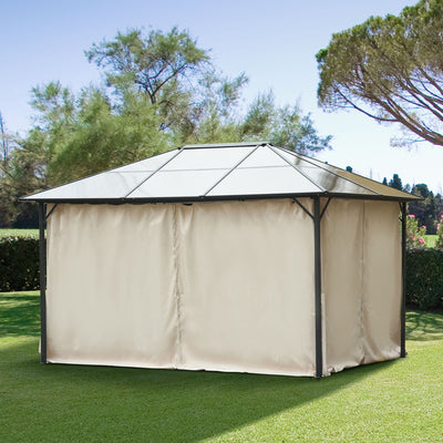 Sides For Gazebo, 4-Pack, Universal, Fits Most 3x4m Gazebo Outsunny
