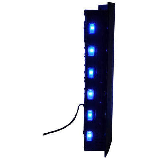 LED Curved Wall Mounted Electric Fireplace, 900/1800W