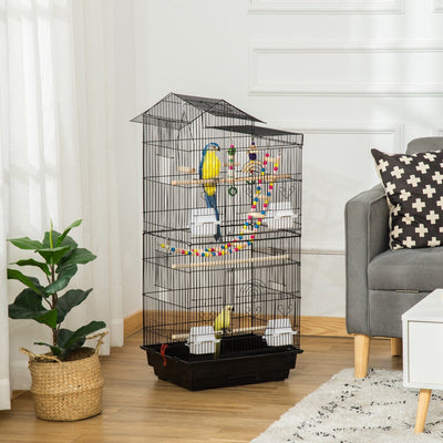 Bird Cage for Canaries, Budgies, Finches Pawhut