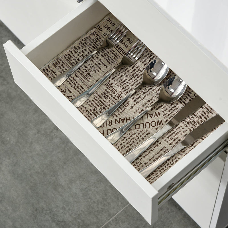 Modern Storage Cabinet For Living Room, L79 x W36 x H74cm