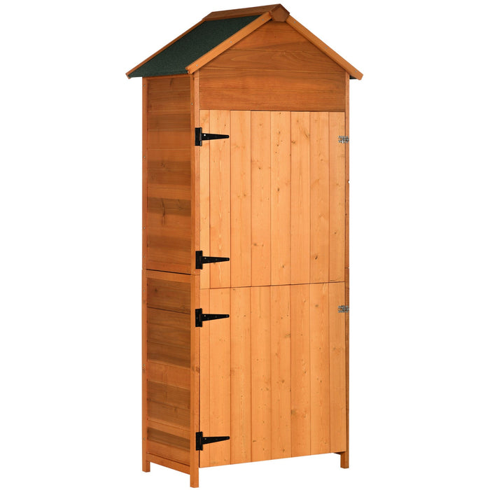 Wooden Sentry Shed For Smaller Spaces