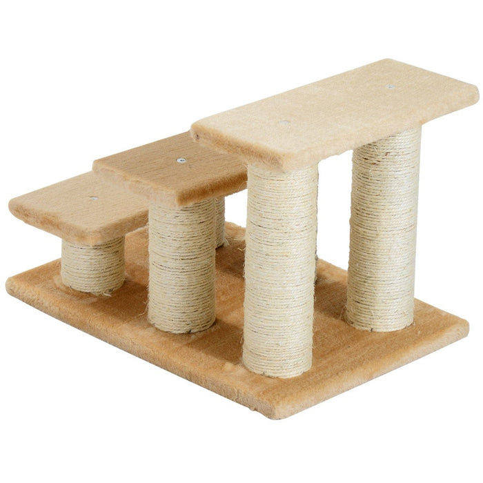 Cream Portable Pet Steps for Small Animals