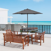 2m Outdoor Patio Parasol - Sun Shade, 6 Ribs Outsunny