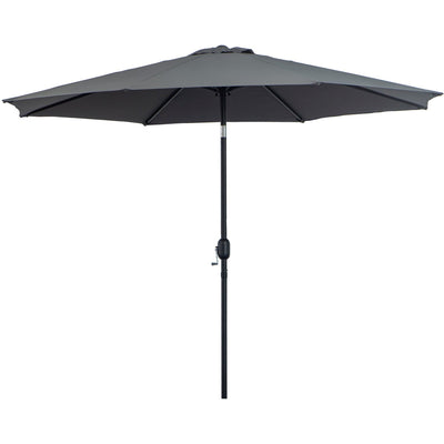 3m Tilting Garden Parasol with Crank Handle Outsunny