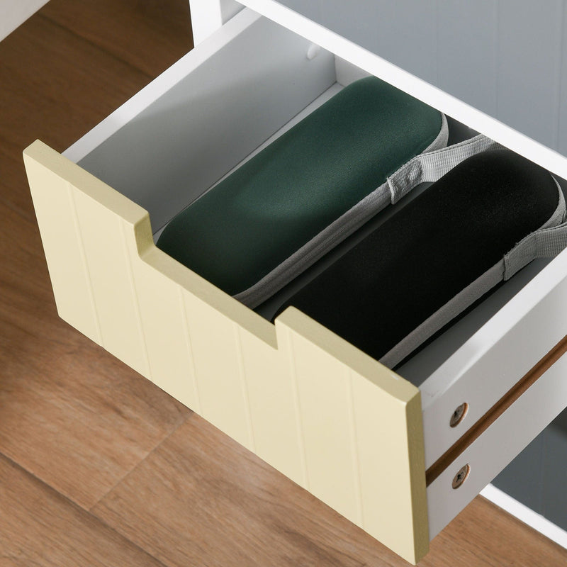 3 Drawer Storage Tower, Wood Top, Bedroom/Nursery/Hallway