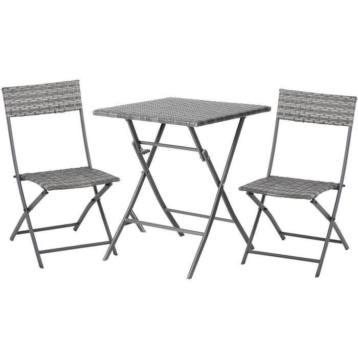 Square Table Bistro and Chairs,