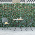 Expanding Trellis Fence, 2m x 1m, Artificial, Telescopic Outsunny