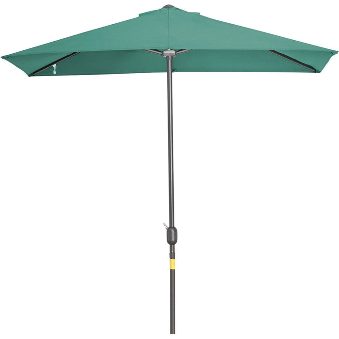 2.3m Balcony Half Umbrella, Crank Handle