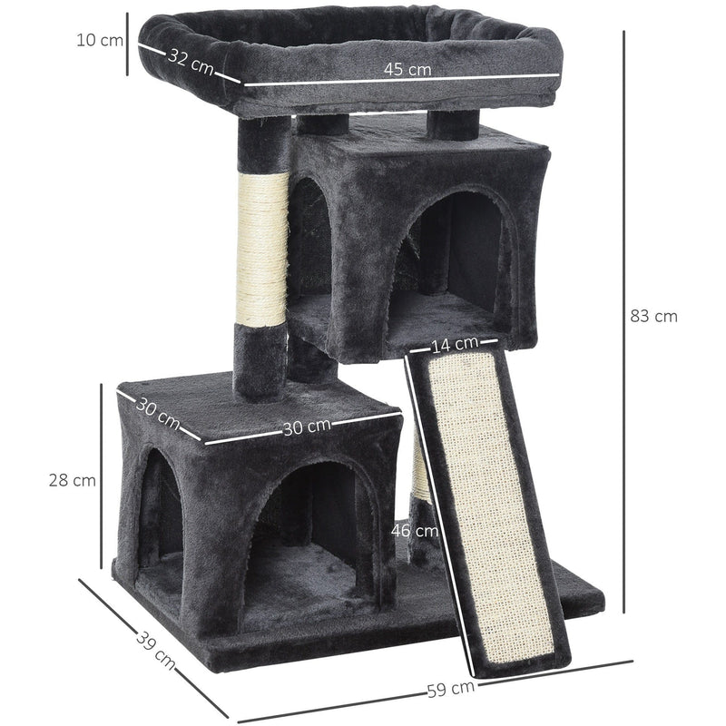 Cats 3-Tier Sisal Rope Leisure Tree