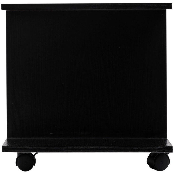 Compact TV Stand with Shelves, (80x40x40cm)