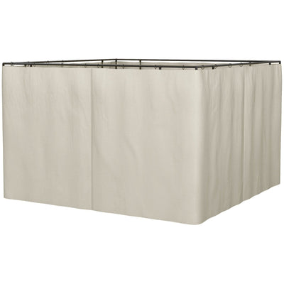 Sides For Gazebo, 4-Pack, Universal, Fits Most 3x4m Gazebo Outsunny