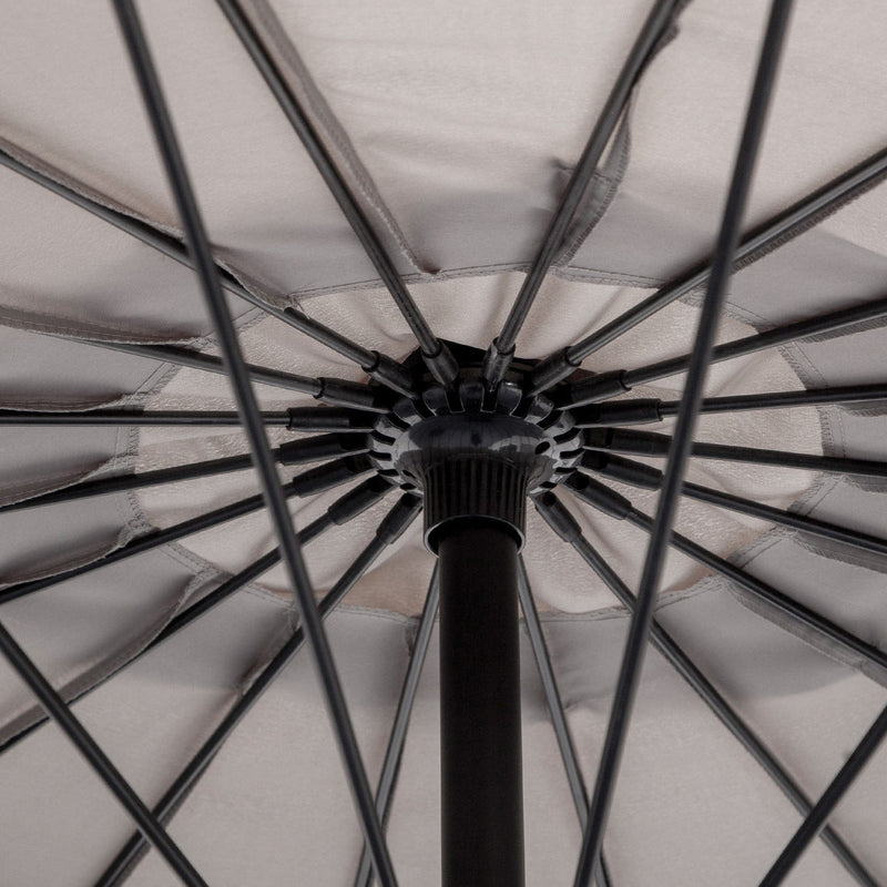 3m Shanghai Cantilever Parasol - Crank Handle, 18 Ribs