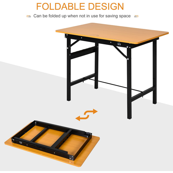 Foldable Garage Workbench, Steel Frame