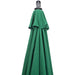 Image of a Green Overhanging Garden Parasol