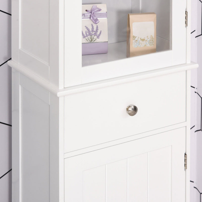 Tall Slim Bathroom Storage Cabinet, 171.5H x 40L x 27Wcm