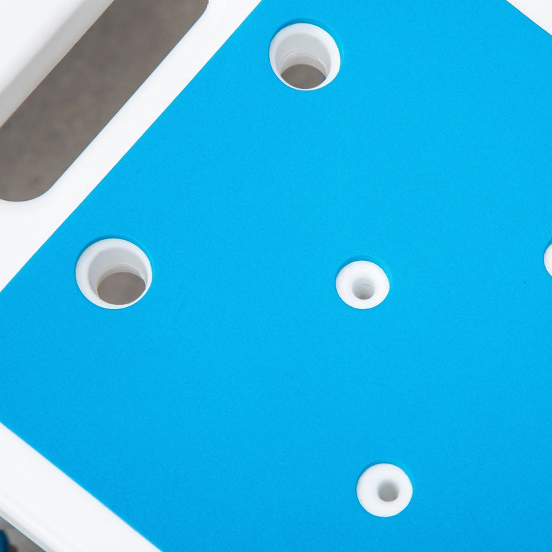 Padded Shower Chair for Elderly/Disabled, Blue