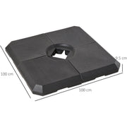 Heavy Duty Parasol Base - 120kg Outsunny