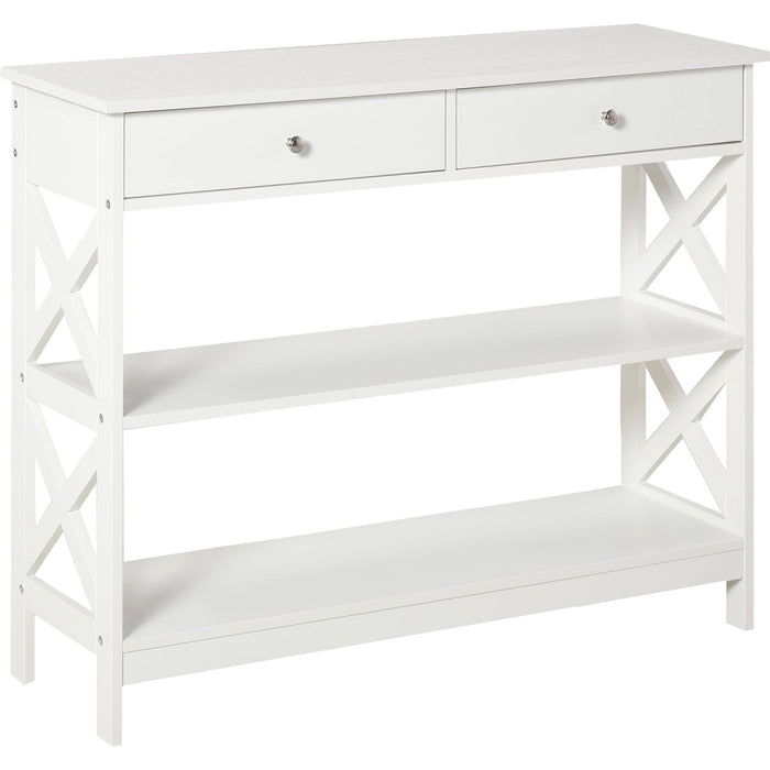 Console Table With Drawers