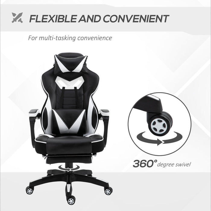 Racing Gaming Chair White