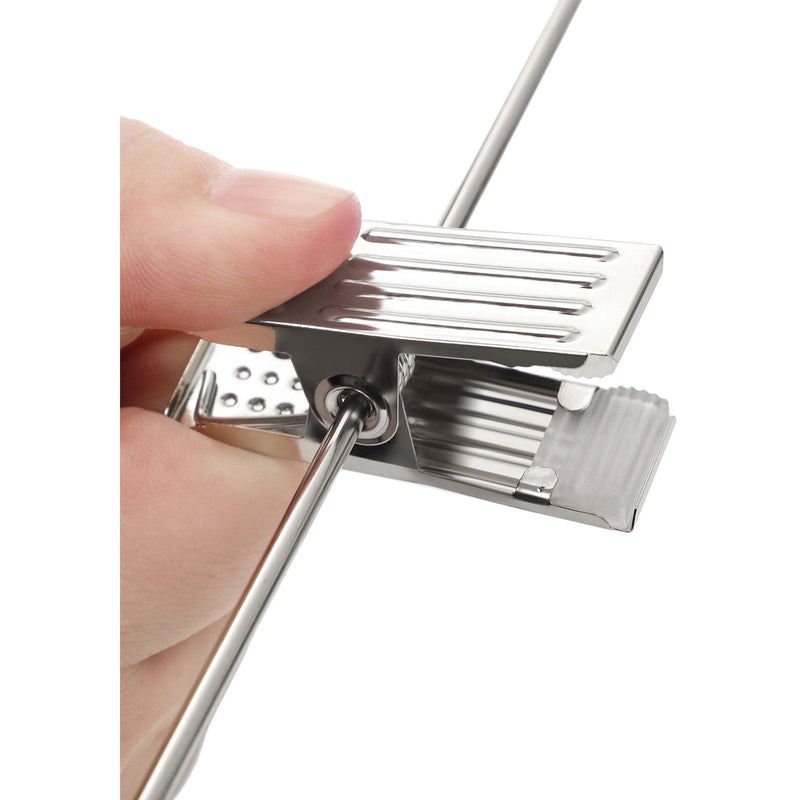 Trousers Hangers with Custom Clips (12 Pack) Songmics