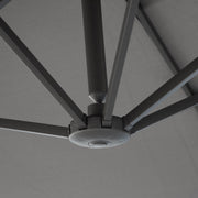 4.6m Double Sided Parasol With Crank Handle, No Base Outsunny