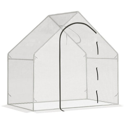 All-Season Portable Greenhouse, Steel Frame, 180x100x168cm Outsunny