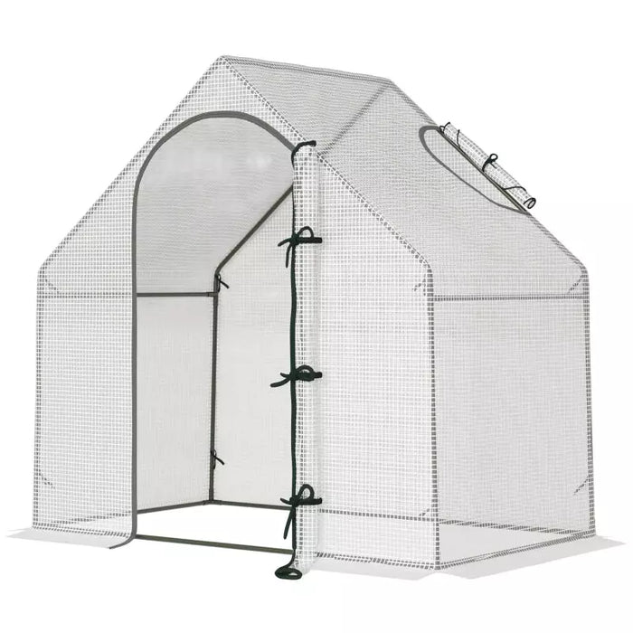 All-Season Portable Greenhouse, Steel Frame, 180x100x168cm
