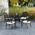 Aluminium 4 Seater Outdoor Dining Set