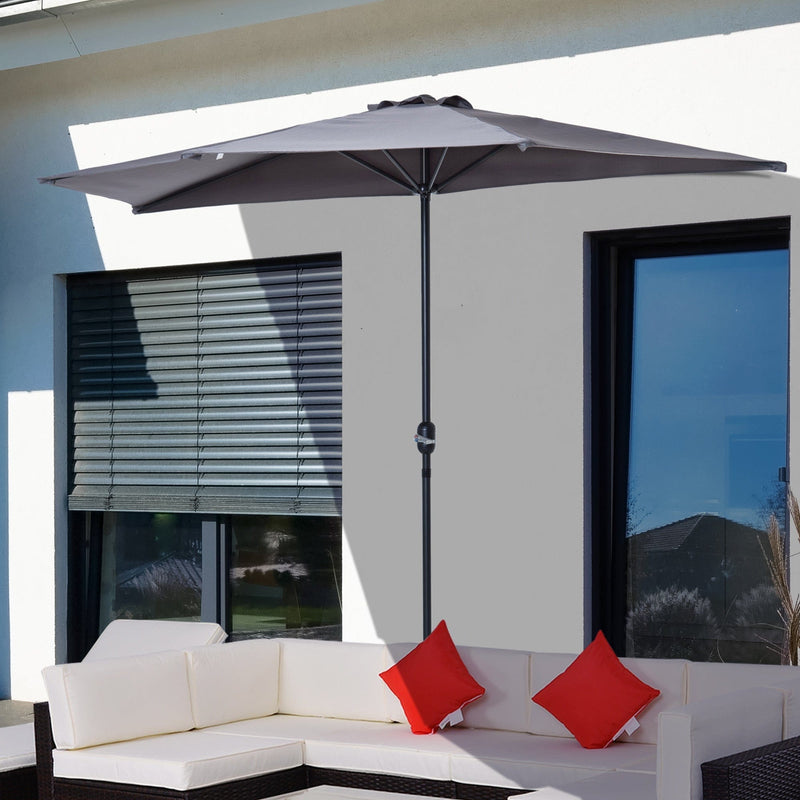 3m Half Parasol Umbrella - No Base
