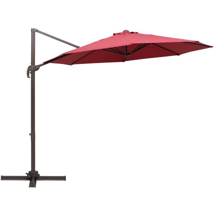 Roma 3m Cantilever Parasol with 360° Rotation