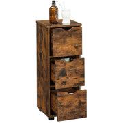 VASAGLE Bathroom Storage Cabinet, 30x30x80cm - Brown - Perfect for home office