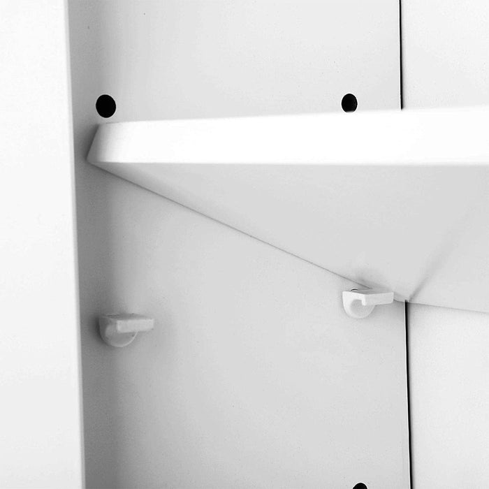White Mirrored Bathroom Wall Cabinet by Vasagle