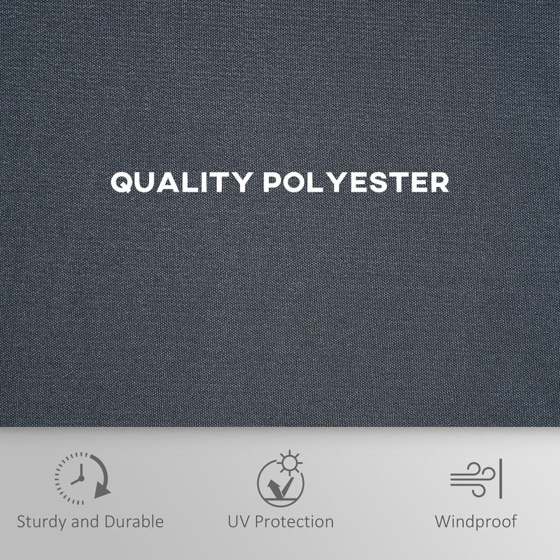 4 Sides For Gazebo Curtain Sidewalls, Fits Most 3x3m Gazebos