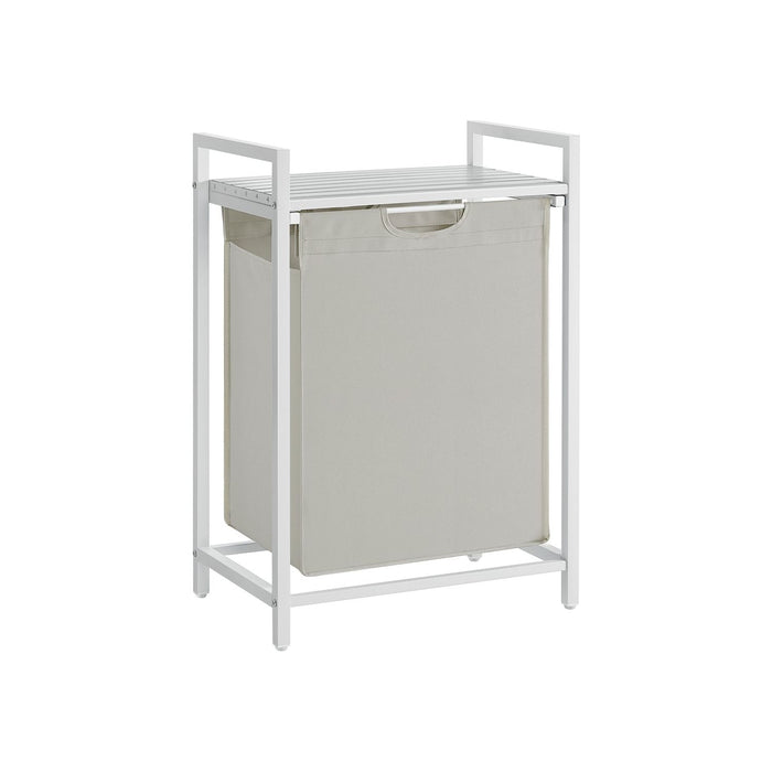 Vasagle Laundry Hamper Removable Bag, White