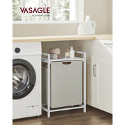 Vasagle Laundry Hamper Removable Bag, White
