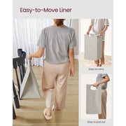 Vasagle White 2 Compartment Laundry Sorter - Perfect for streamlining your laundry your routine