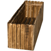 Large Wooden Garden Raised Bed Pot Outsunny