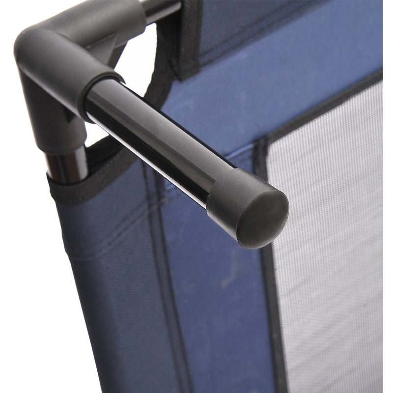 Elevated Pet Cot, Portable, Camping, Blue