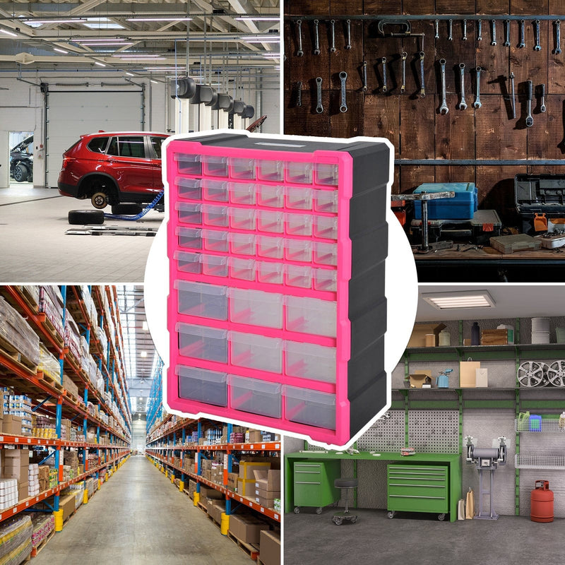 Screw and Nail Storage Organiser, Wall Mountable