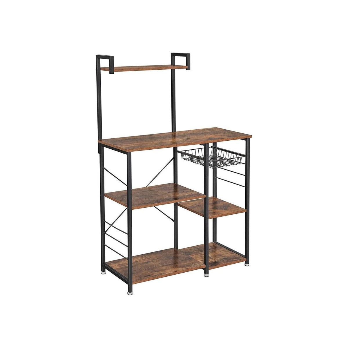 Buy Vasagle Industrial Bakers Rack with Shelves | Opal Retail