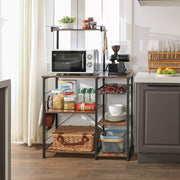 Vasagle Bakers Rack with Multiple Shelves For Kitchen or Pantry