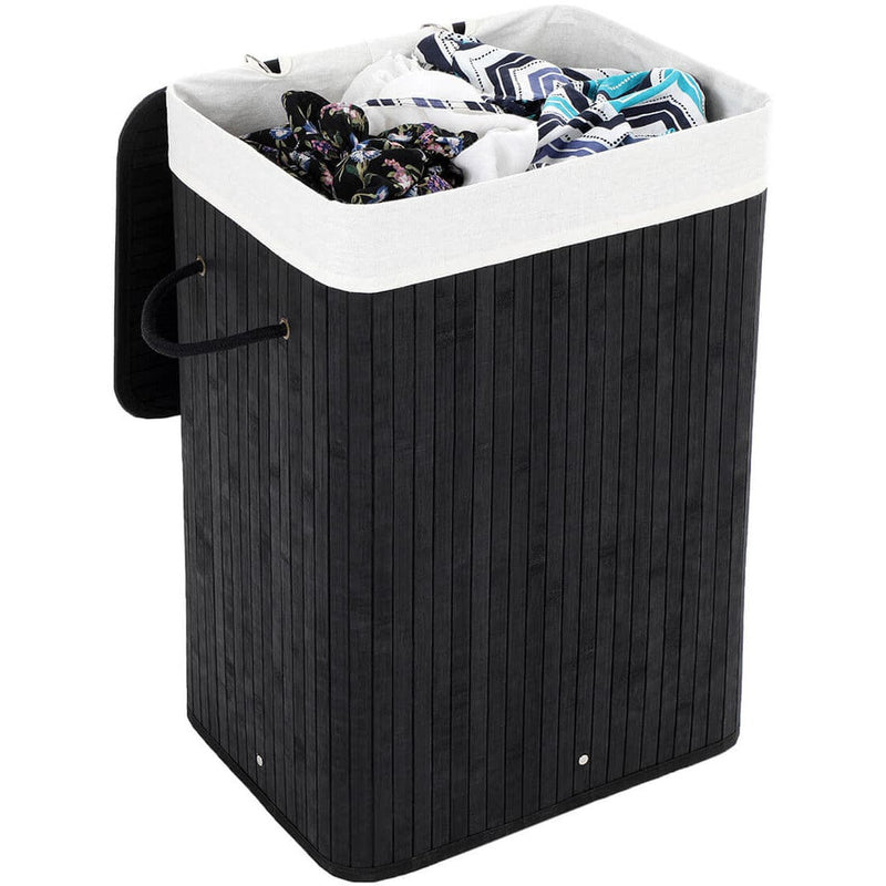 Bamboo Laundry Sorter (Black)