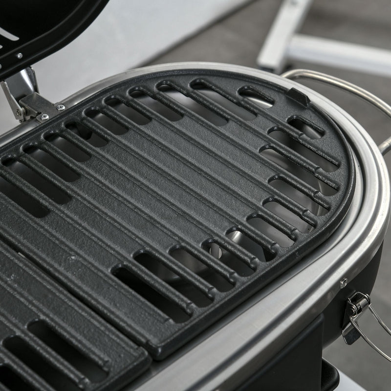 Foldable 2 Burner Gas BBQ Grill, Table Top