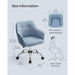 Blue Modern Office Chair